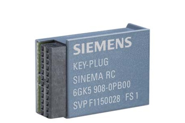 6GK5908-0PB00 KEY-PLUG SINEMA RC, REMOVABLE DATA STORAGE MEDİUM FOR ENABLİNG OF THE CONNECTİON TO SINEMA REMOTE CONNECT FOR S615 AND SCALANCE