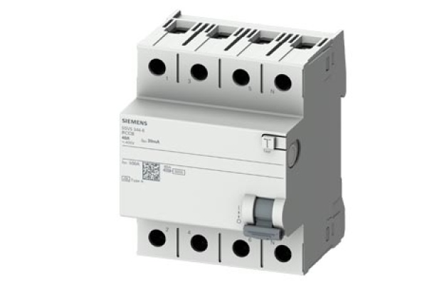 5SV5644-6 4-pole, Type A, In: 40A, 300mA