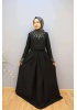 DRESSLOVE KADIN ESCADA DRESS TAŞ İŞLEMELİ ELBİSE