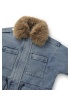 YENİ İPEKYOL KADIN Suni mix denim mont IW6240012139