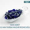 Dekoratif 10 mm Nazar Boncuğu 1000 Adet