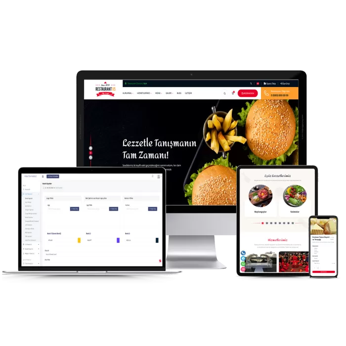 Cafe V5 Web Site Teması