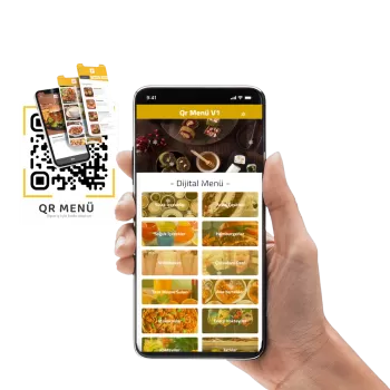 Vip QR Menü V1 Web Site Teması