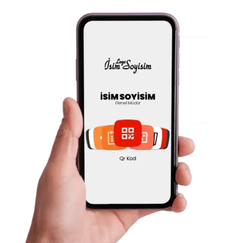 QR Akıllı Kartvizit (NFC) Web Site Teması