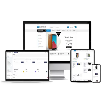 E-Ticaret Sitesi V3 Web Site Teması