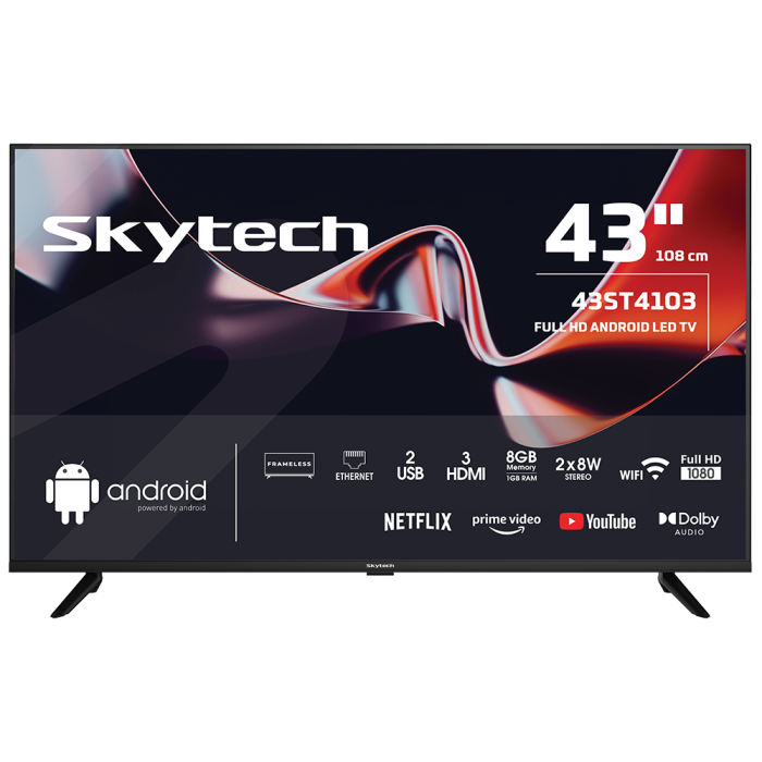 Skytech 43ST4103 43 108 Ekran Full HD Android TV