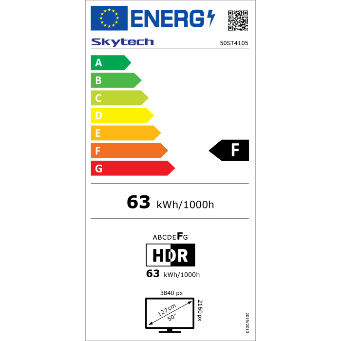 Skytech 50ST4105 50 127 Ekran 4K Ultra HD Android TV