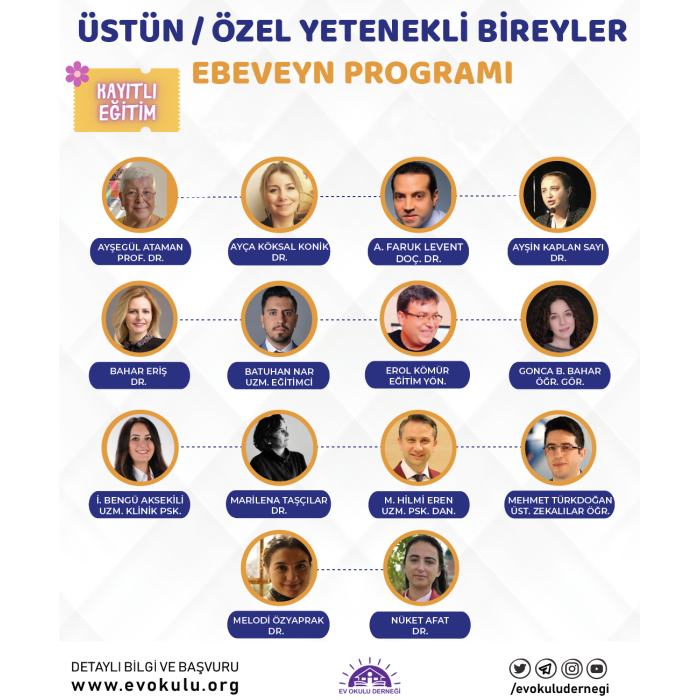 Üstün / Özel Yetenekli Bireyler Ebeveyn Programı