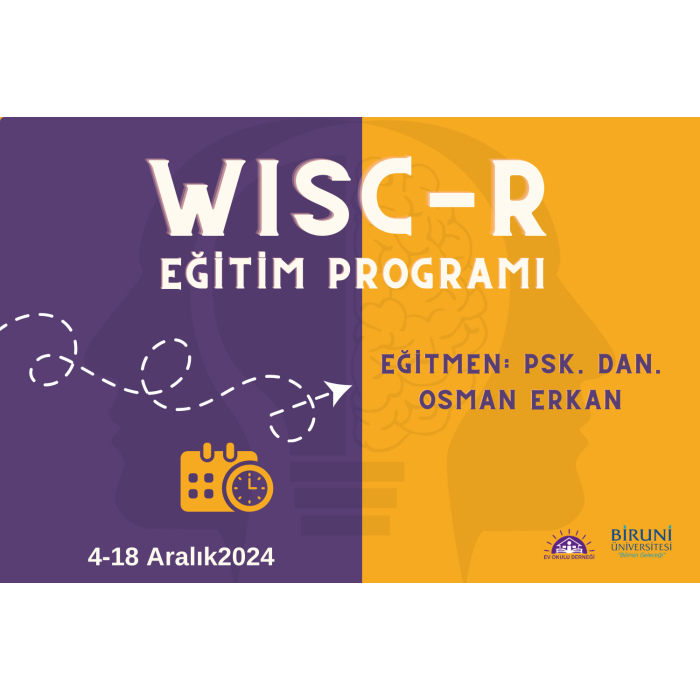 WISC-R Wechsler Çocuklar İçin Zekâ Ölçeğİ Programı