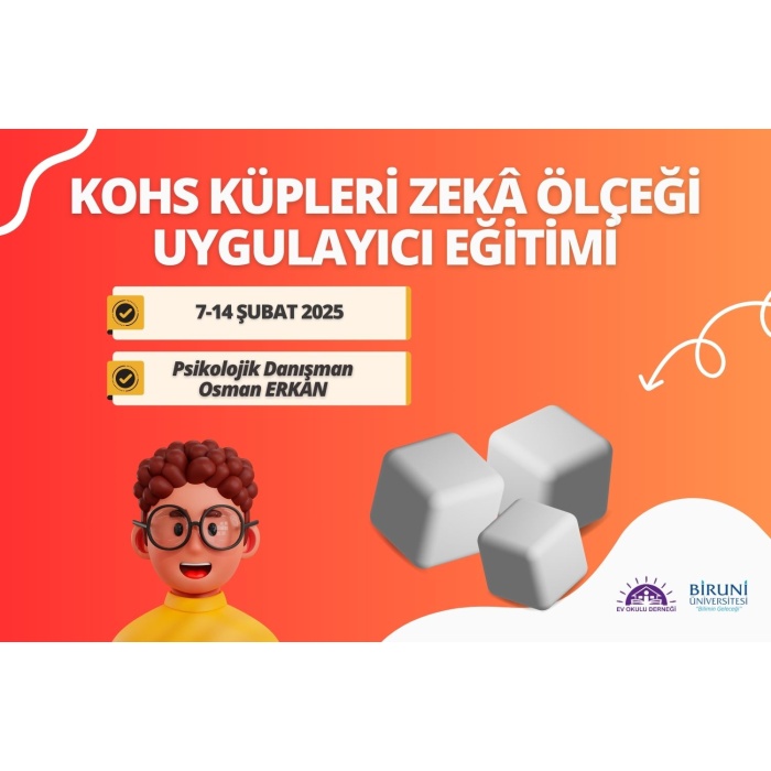 Kohs Küpleri Zekâ Ölçeği Uygulayıcı Eğitimi (Uygulayıcı Sertifikalı+Materyal Destekli / Kitabı)