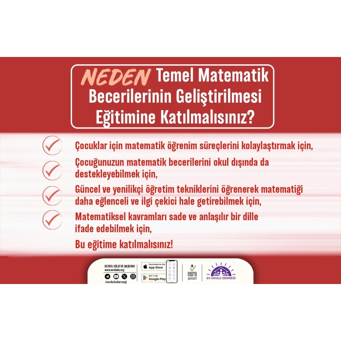 Temel Matematik Becerilerinin Geliştirilmesi Eğitimi