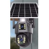 O-KAM Solar3620 4G Güneş Enerjili Dual Lens 360° Görüş  Akıllı  Güvenlik Kamerası 128GB Hafıza