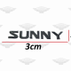 YAZI SUNNY 90-94 ARKA (SUNNY YAZISI) / UNİ-YZ-001