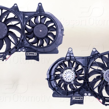 FAN MOTORU DAVLI (380 MM-300MM-2 FIS-11 KANAT) AUDI A4 1.6 1.8 T1.8 T QUATTRO 1.9 TDI 2.0 2.0 FSI 2.0 TFSI 00 >