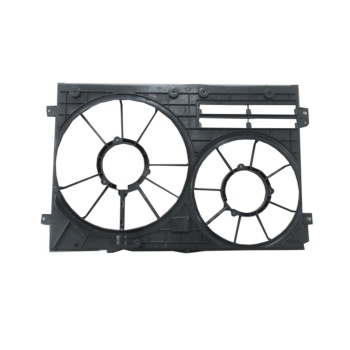 Volkswagen Scırocco-08/16; Radyatör Ve Klima Fan Davlumbazı Boş Gövde Çiftli)(300w 363mm 1k0121205ad