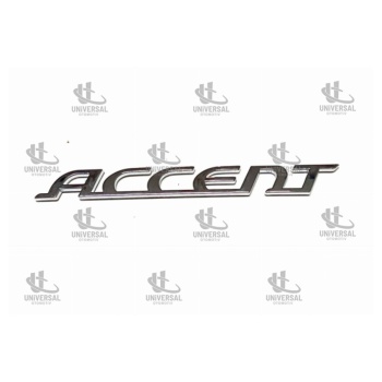 YAZI ACCENT 06-18 ARKA (ACCENT YAZISI)