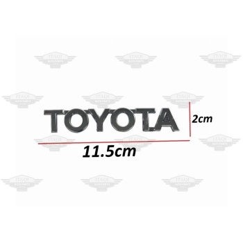 YAZI YARİS 06-10 ARKA (TOYOTA YAZISI)