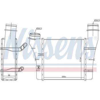 8e0145805f Turbo Radyatörü Mt-at 240x175 Mm Audi A4 1.9 Tdı 2.0 Tdı 01 -