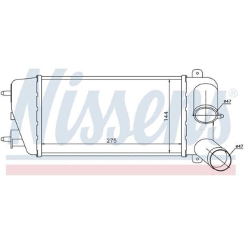 0384.g2 Turbo Radyatörü Mt 183x189x64 Mm Citroen C2 1.4 Hdı Peugeot 1007 1.4 Hdı 02 -