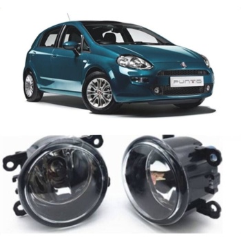 Yerli Üretim Fiat Punto 2013-2017 Sis Farı Set Oem: 8200074008 Uyumlu