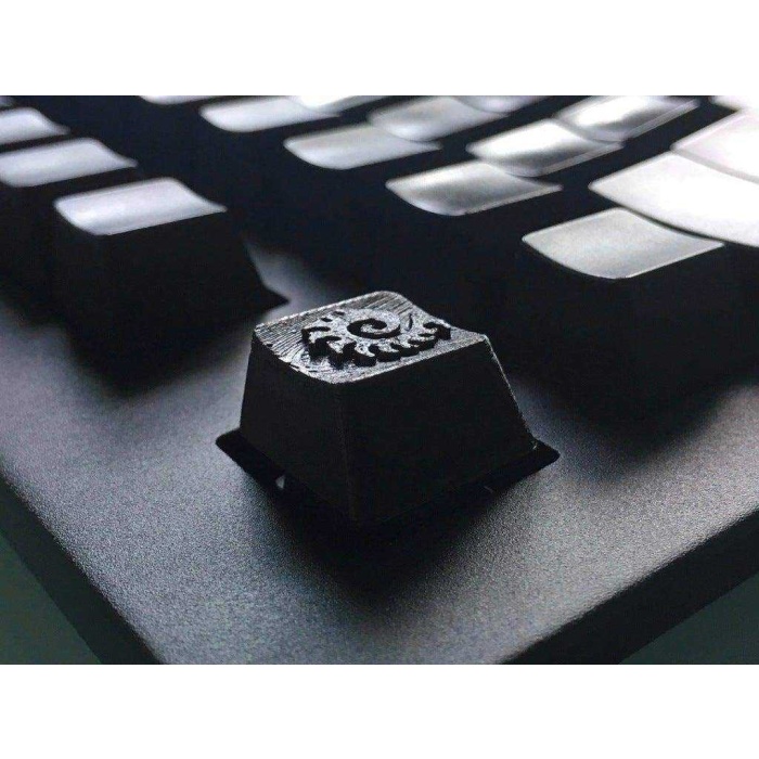 Zerg Sembolü ESC Tuşu Keycap Organik Plastikten Biblo Dekoratif
