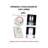Dimmerli  Led Lamba Cob Ledli Yapişkan Veya Miknatisli Dolap Içi Mutfak Tezgah Ev Bahçe Fener