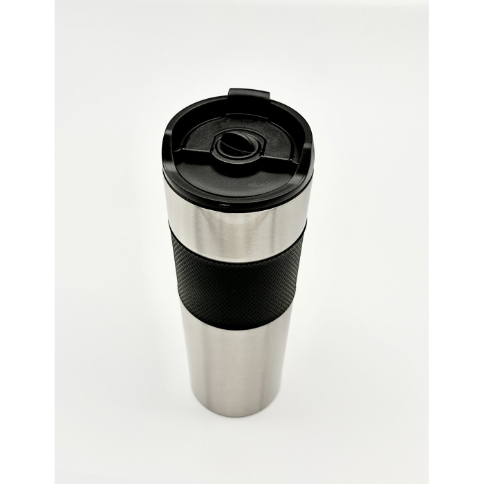 Yüksek Kaliteli Sıcak ve Soğuk French Press Çelik Termos Kupa Bardak Mug 500 ML  Kahve ve Bitki Çayı