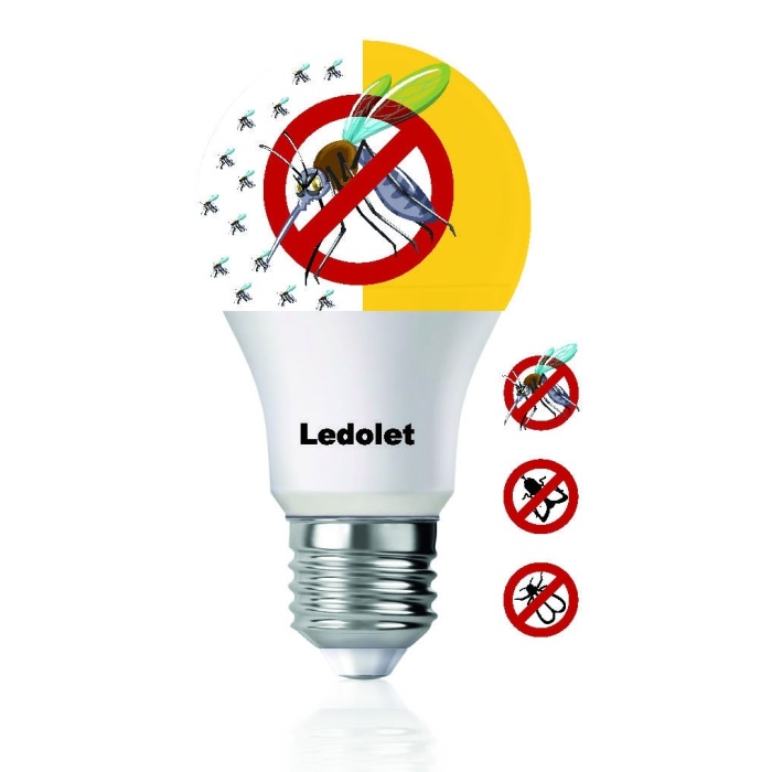 LEDOLET 9W SİVRİSİNEK KOVAR E27 LED AMPUL