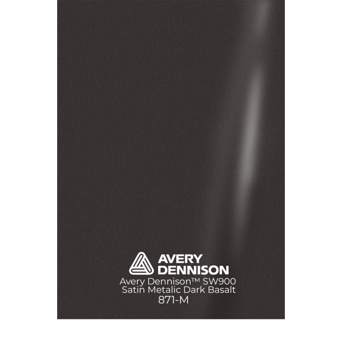 Avery Satin Metallic Dark Basalt