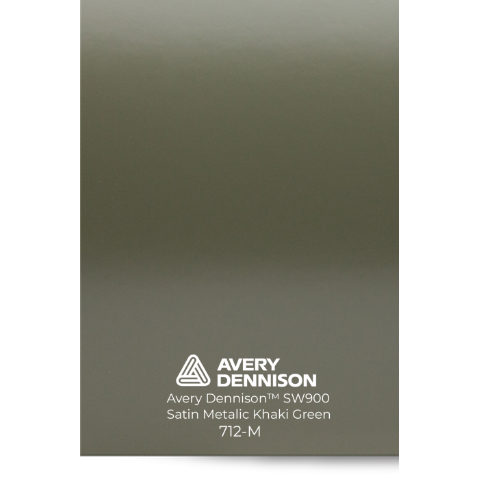 Avery Satin Khaki Green