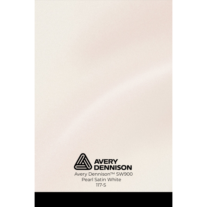 Avery Satin Pearl White