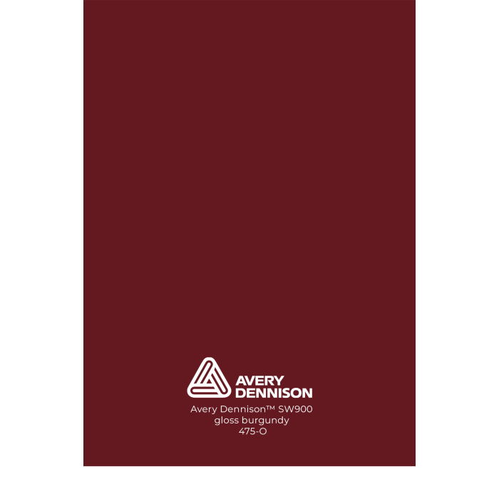 Avery Gloss Burgundy