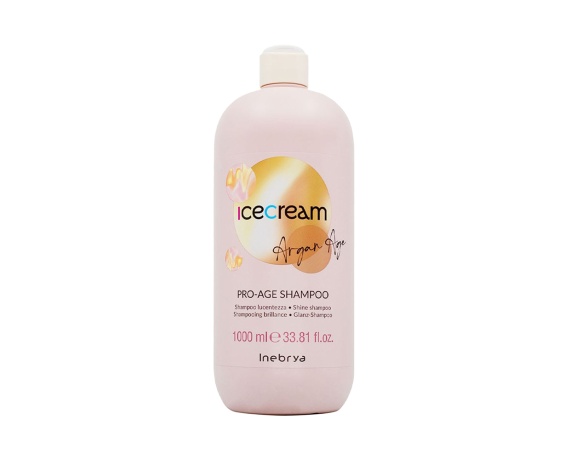 Inebrya Ice Cream Argan Age Pro-Age Argan Yağlı Parlaklık Saç Şampuanı 1000ml