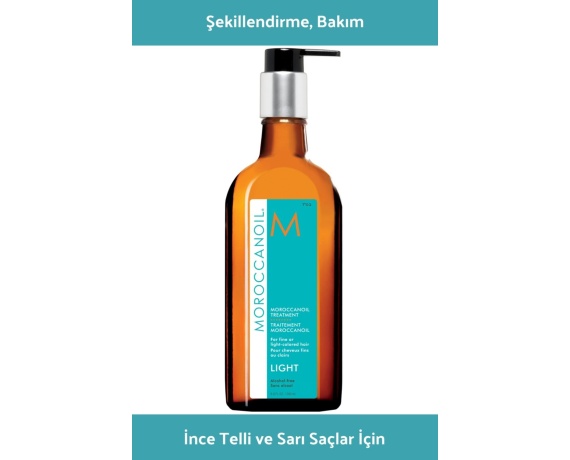 Moroccanoil Treatment Light Argan İnce Saçlar Bakım Yağı 200ml