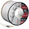 Mx-164T Anten Kablosu Rg6 U4 64 Tel Trishield 100 Metre