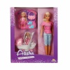 3386 Alisha Mother & Daughter Mutlu Gezinti Alisha Bebek -