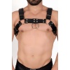 Erkek Göğüs Harness, Deri Erkek  Giyim, Erkek Clubwear - M214