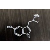 Serotonin Molekülü Beyaz 318628