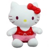 Peluş Hello Kitty Elbiseli Kurdeleli 36 Cm