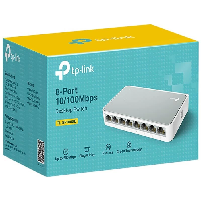 Tp-Lınk Tl-Sf1008D 8 Port 10/100 Mbps Swıtch