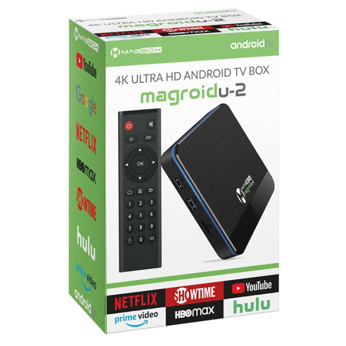 Magbox Magroıd U2 4 Gb Ram 32 Gb Hdd 4K Tv Box Androıd 9.1