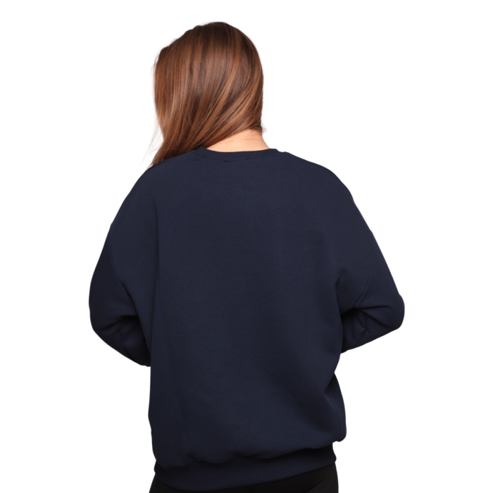 Nakışlı 3 Iplik Kadın Sweatshirt 5808 Kod/renk: Lacivert