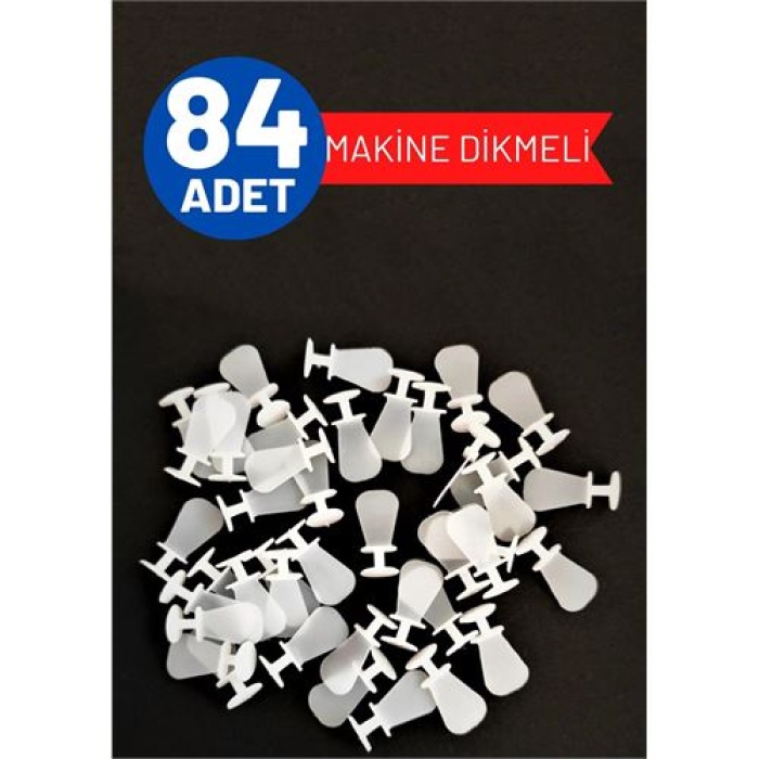 Makine Dikmeli Perde Düğmesi 84 Adet 717965