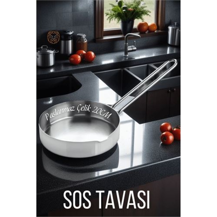 Çelik 20 Cm Sos Tavası Martorano Design 719246