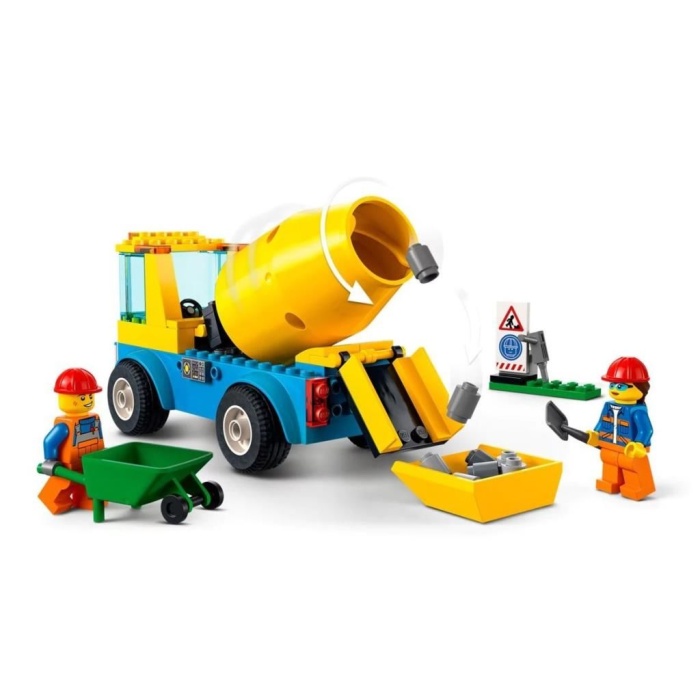 60325 Lego® City Beton Mikseri 85 Parça +4 Yaş Özel Lı Ürün