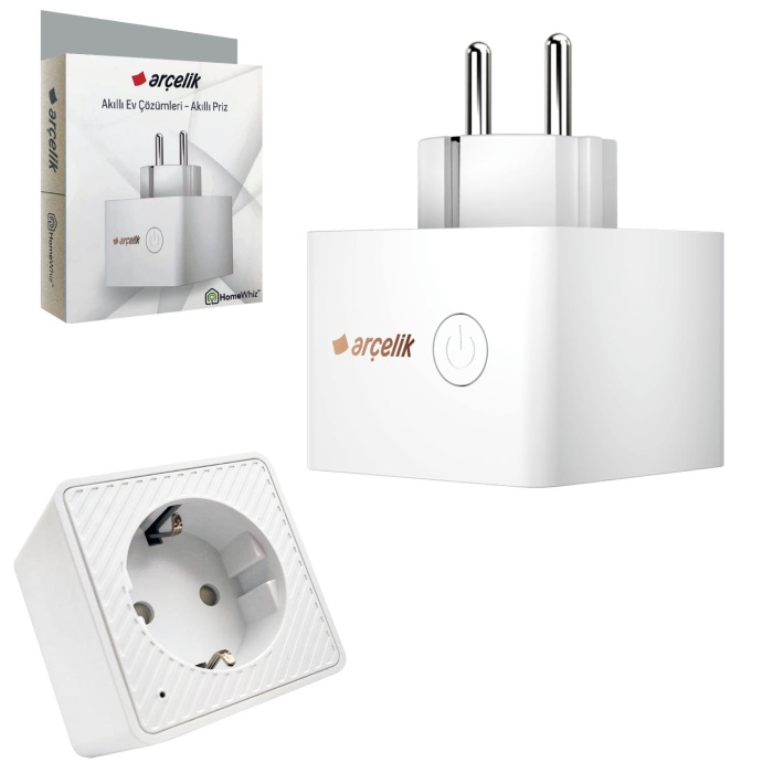 Arçelik Aae-1015B Akım Korumalı Akıllı Priz Wifi 15A