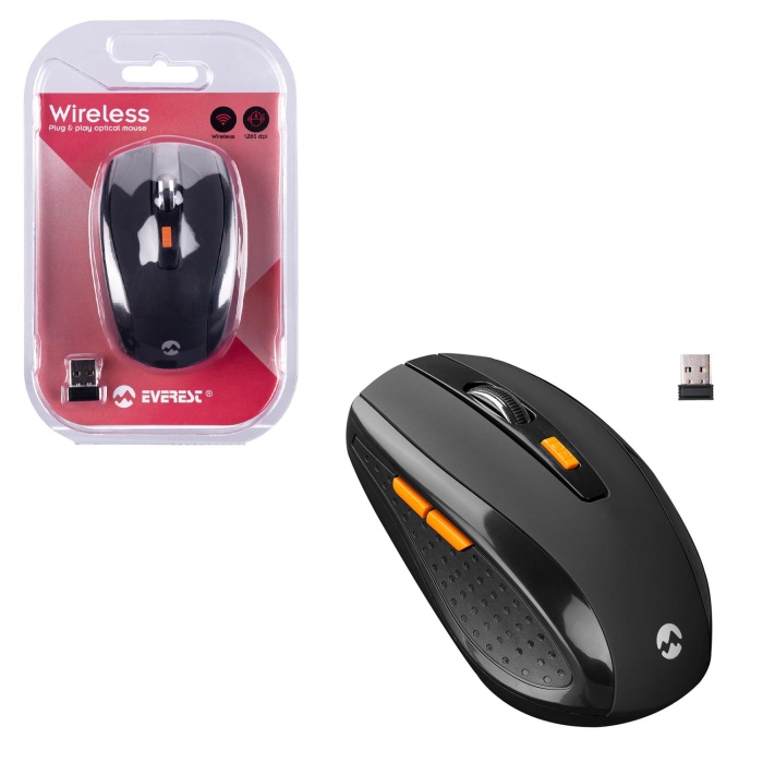 Sm-442 Kablosuz Mouse - 2.4Ghz, 1200 Dpi Hassasiyet