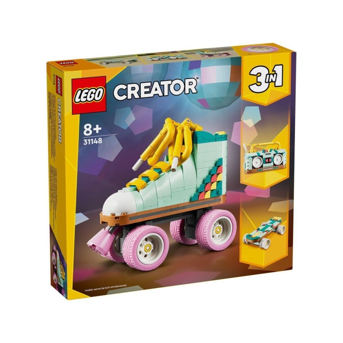 31148 ® Creator 3’Ü1 Arada Retro Paten 342 Parça +8 Yaş