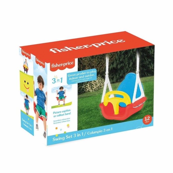 1816  Fisher-Price Jumbo Salincak Kutuda