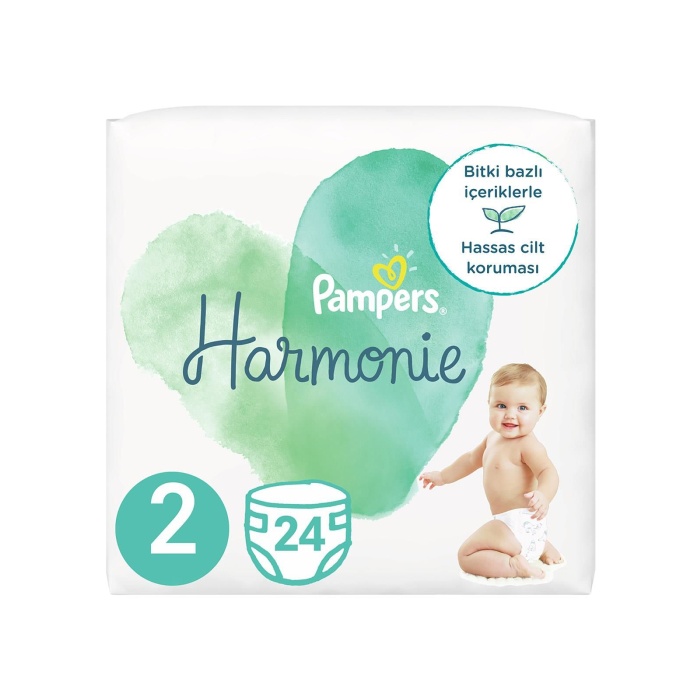 Prima Pampers Harmonie Bebek Bezi 2 Beden 24 Adet